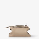 FENDI By The Way Selleria Medium Dove gray Selleria bag with 192 hand-sewn topstitches - Image 2